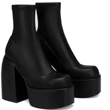 Botas cortas de moda